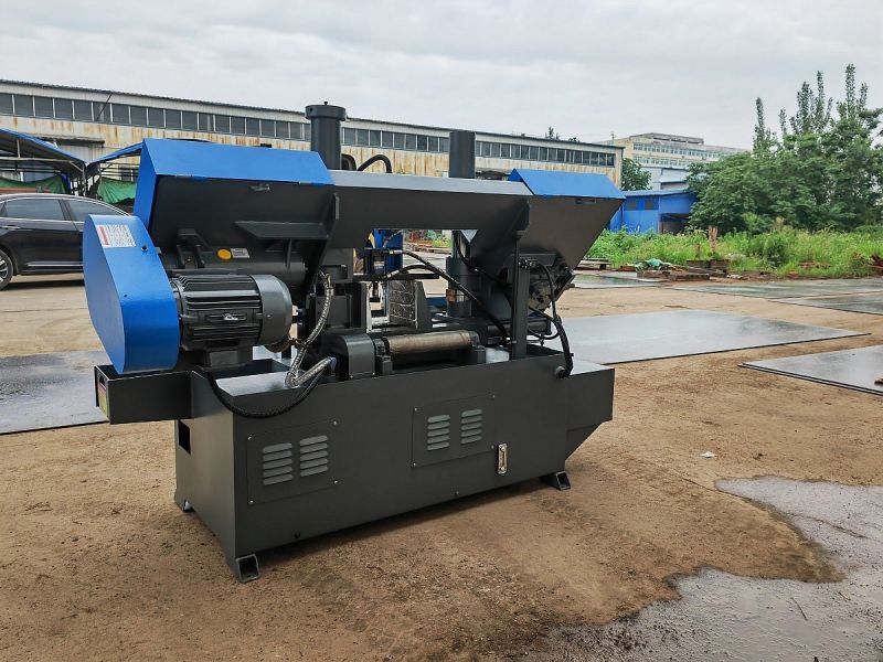 Двухколонный полуавтоматический ленточнопильный станок MetalTec BS 350 CH - фото