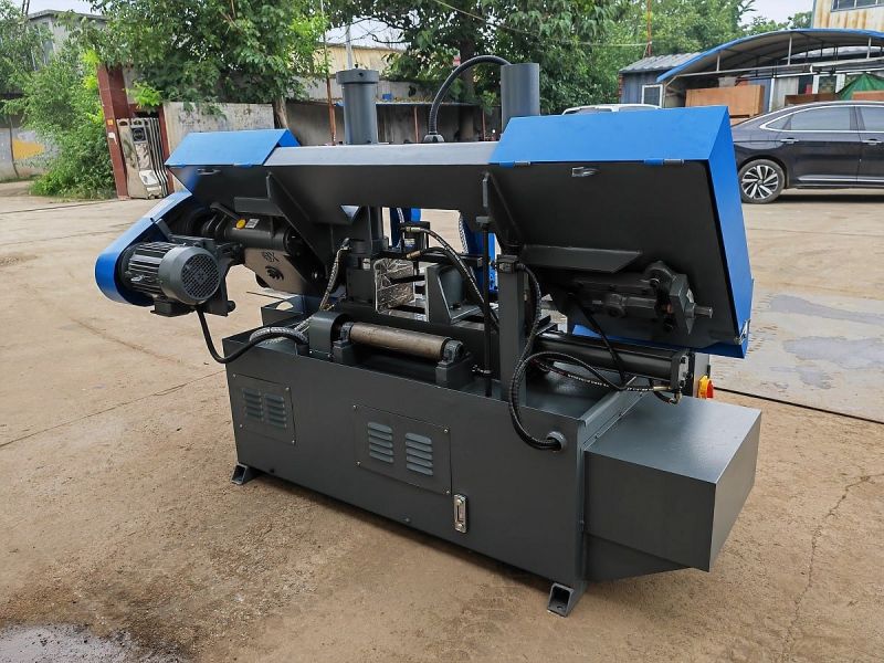 Двухколонный полуавтоматический ленточнопильный станок MetalTec BS 350 CH - фото