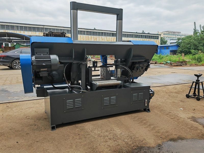 Двухколонный полуавтоматический ленточнопильный станок MetalTec BS 400 CH - фото