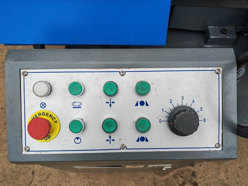 Двухколонный полуавтоматический ленточнопильный станок MetalTec BS 400 CH - фото