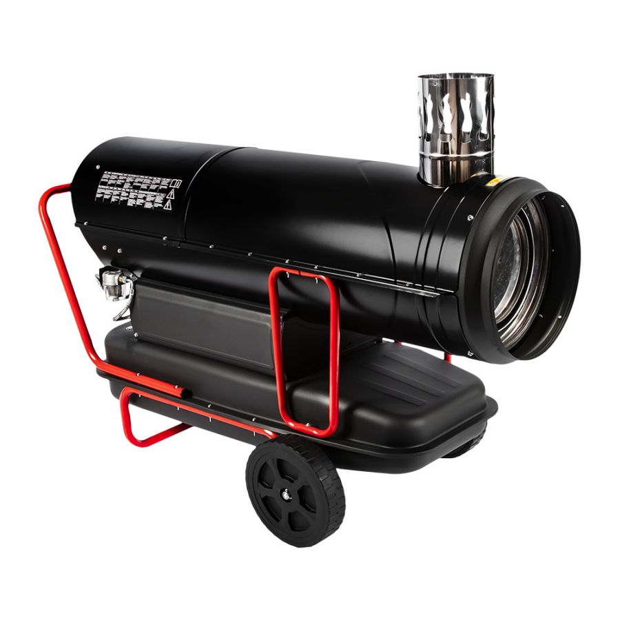 Тепловая пушка с отводом QUATTRO ELEMENTI QE-82DN дизельная - фото