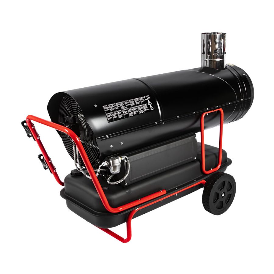 Тепловая пушка с отводом QUATTRO ELEMENTI QE-82DN дизельная - фото