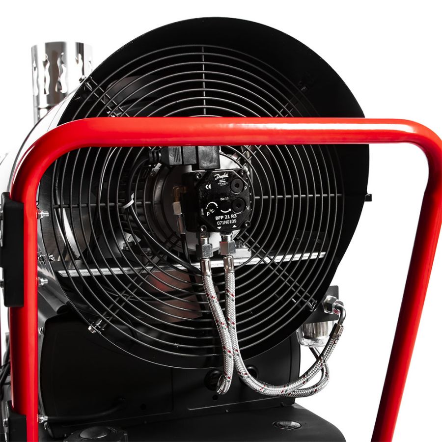 Тепловая пушка с отводом QUATTRO ELEMENTI QE-82DN дизельная - фото