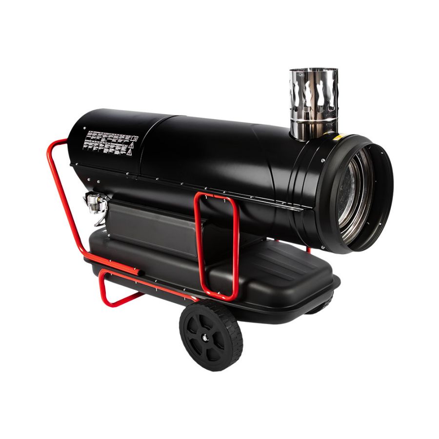 Тепловая пушка с отводом QUATTRO ELEMENTI QE-52DN дизельная - фото