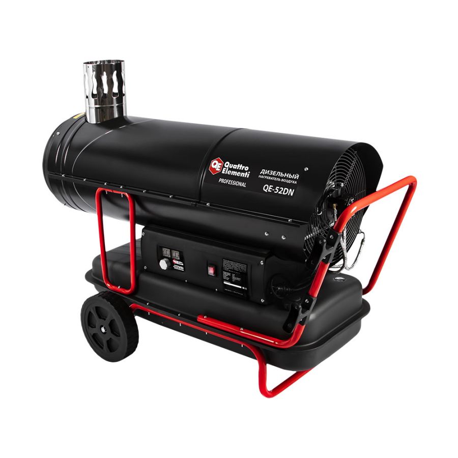Тепловая пушка с отводом QUATTRO ELEMENTI QE-52DN дизельная - фото