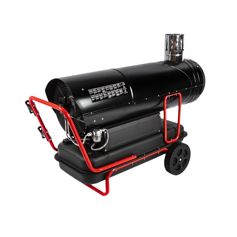 Тепловая пушка с отводом QUATTRO ELEMENTI QE-52DN дизельная - фото