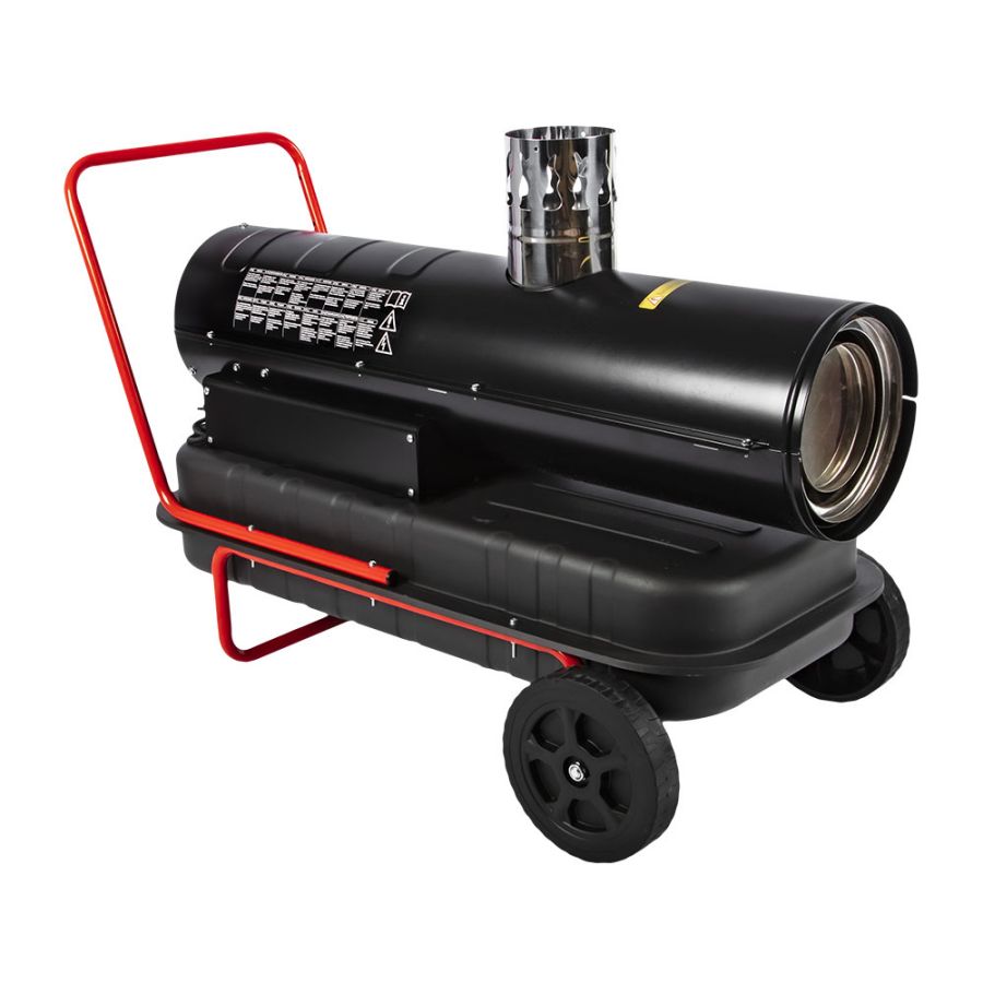 Тепловая пушка с отводом QUATTRO ELEMENTI QE-32DN дизельная - фото