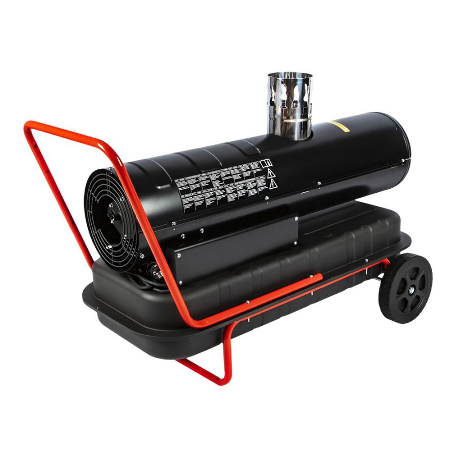 Тепловая пушка с отводом QUATTRO ELEMENTI QE-32DN дизельная - фото