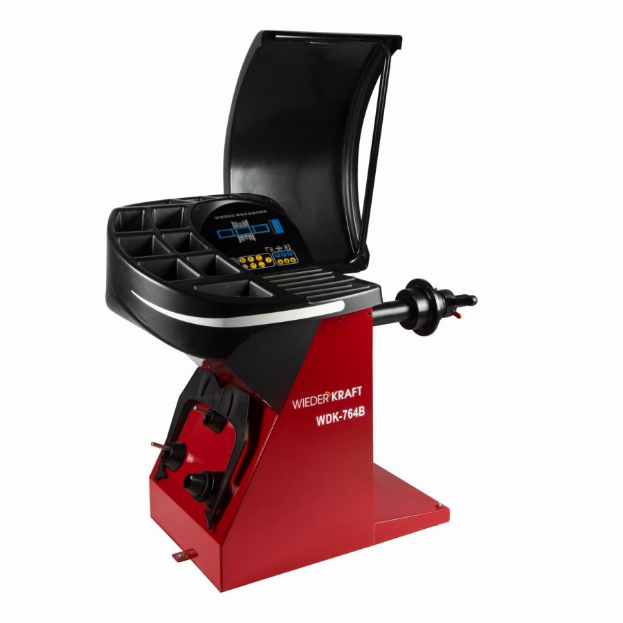 Балансировочный станок, автоматический ввод 2-х параметров Wieder Kraft WDK-764B - фото