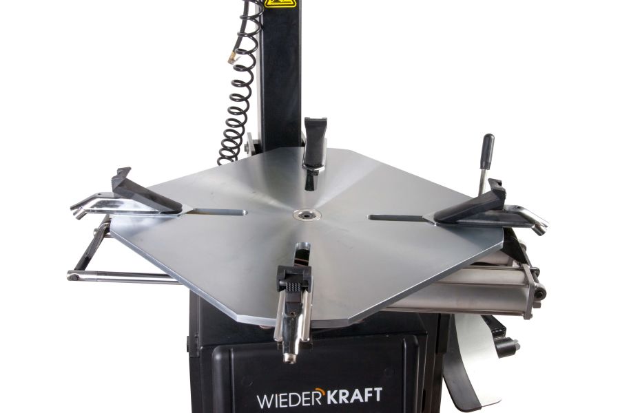 Полуавтоматический шиномонтажный станок с увеличенным монтажным столом Wieder Kraft WDK-758 - фото