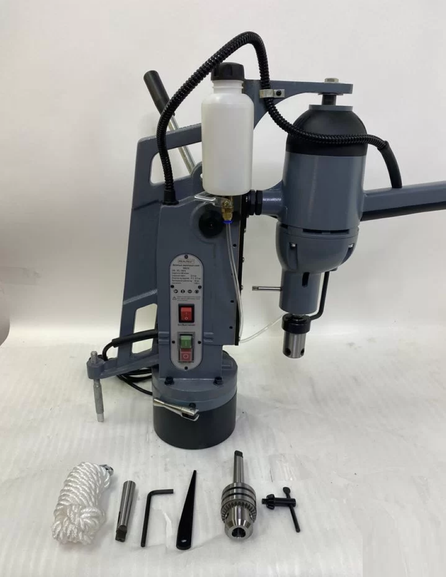 Станок сверлильный на магнитном основании REALREZ RMD23A 1000W - фото