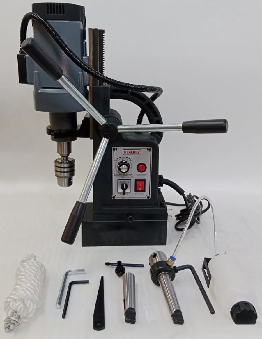 Станок сверлильный на магнитном основании REALREZ RMD28Т 1200W - фото