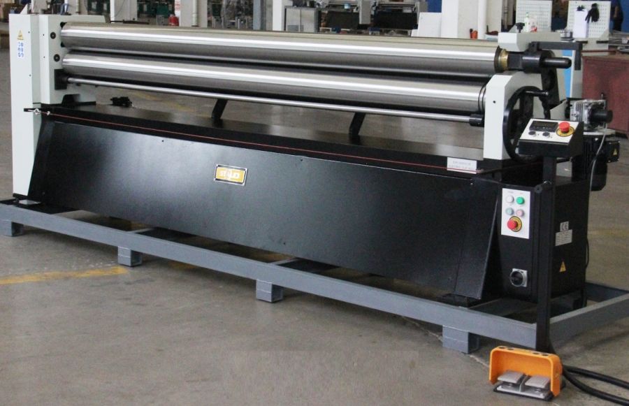 Листогибочный станок Stalex ESR-3050x3.5E (вальцы) - фото