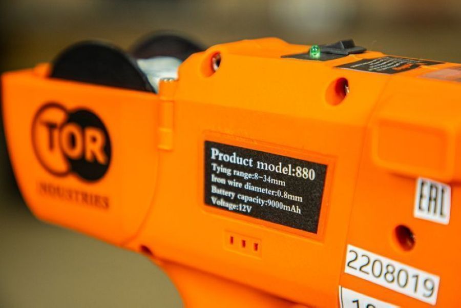 Пистолет для вязки арматуры TOR SG-25 6-25 мм 9 Ач - фото