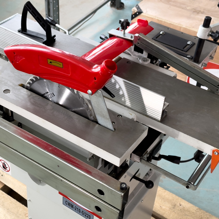 Комбинированный деревообрабатывающий станок PROMA CWM-210-5/220 - фото
