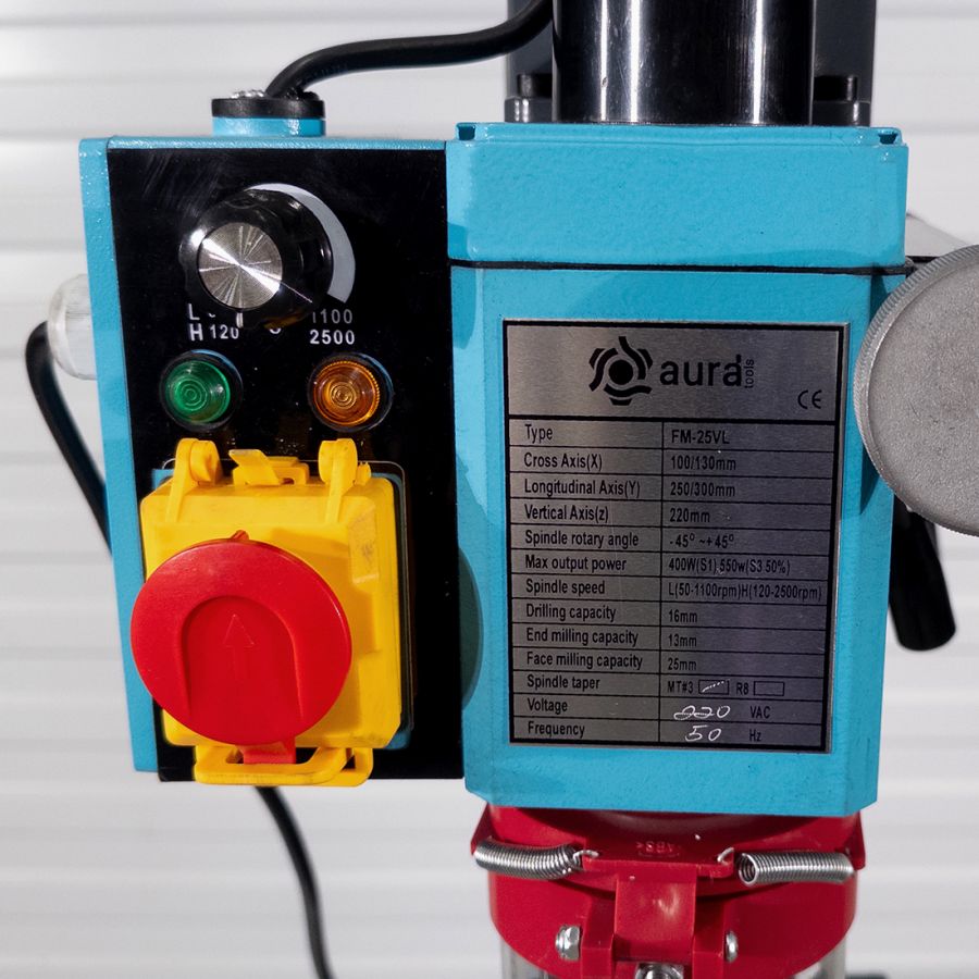 Фрезерно-сверлильный станок AURA FM-25VL - фото