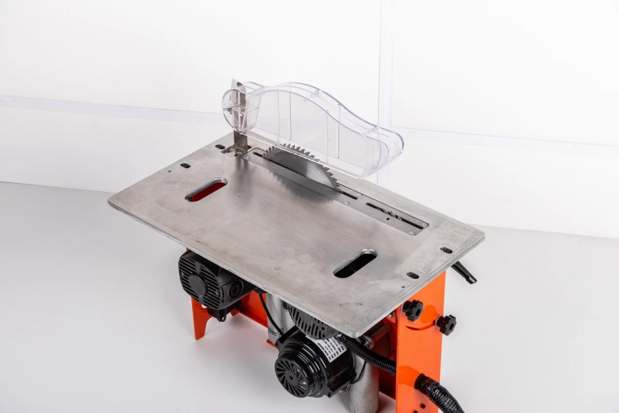 Пильный узел с основной и подрезной пилой и встроенной аспирацией UNIT - фото