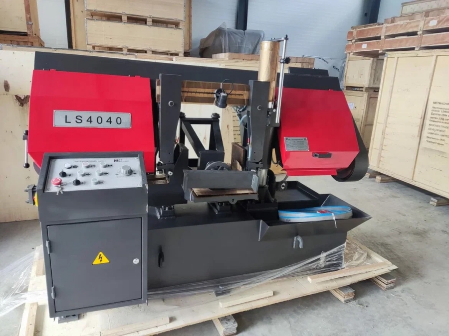 Полуавтоматический ленточнопильный станок MetMachine LS4040-NL0000 - фото