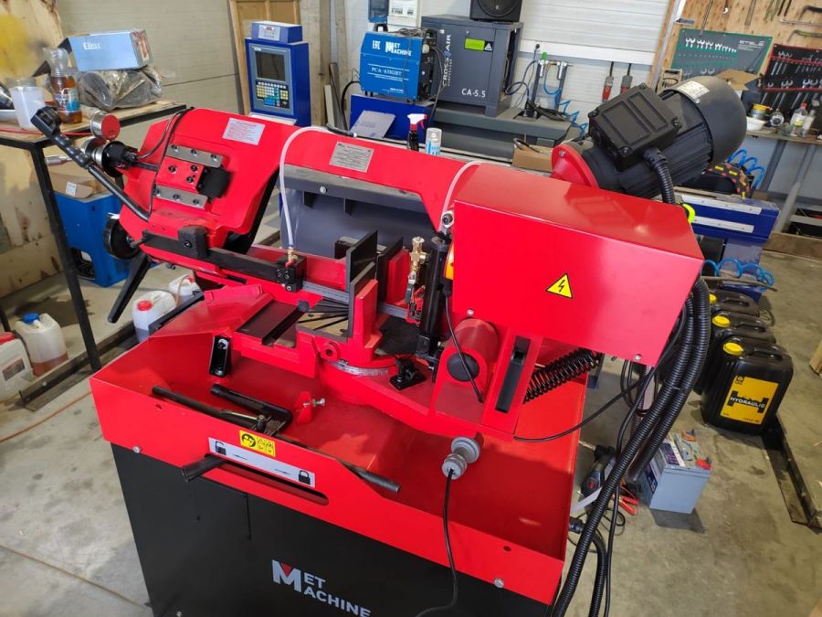 Ленточная пила по металлу MetMachine LSZ1525 - фото