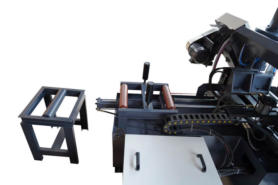 Двухколонный автоматический ленточнопильный станок Metal Master MSK 400 Е - фото