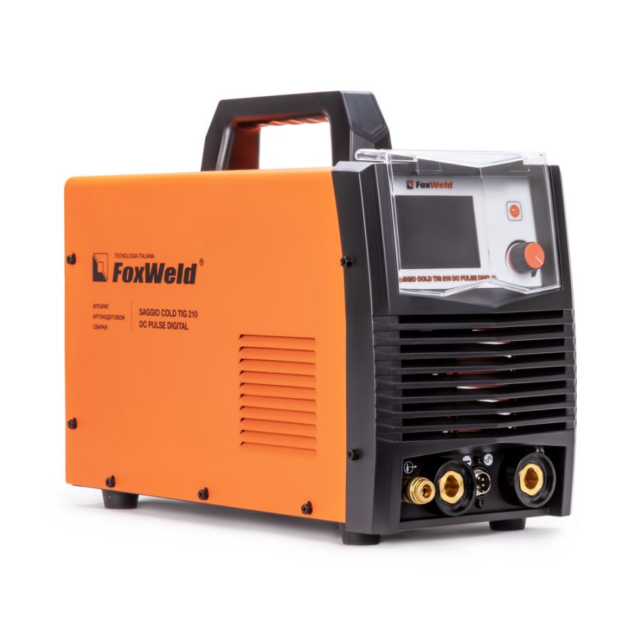 Аппарат аргонодуговой сварки FoxWeld SAGGIO COLD TIG 210 DC PULSE DIGITAL - фото