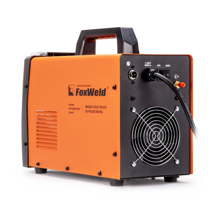 Аппарат аргонодуговой сварки FoxWeld SAGGIO COLD TIG 210 DC PULSE DIGITAL - фото