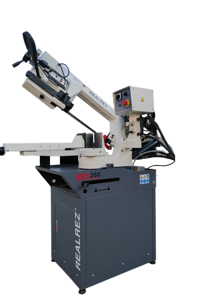 Ленточная пила по металлу REALREZ MBS 260 (400V) - фото