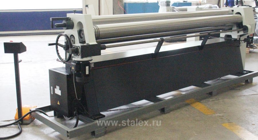 Листогибочный станок Stalex ESR-3050x3.5E (вальцы) - фото