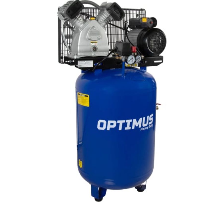Компрессор с ременной передачей OPTIMUS OPT-301542A - фото