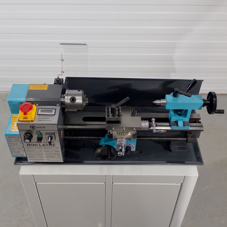Настольный токарный станок AURA TM-300V - фото
