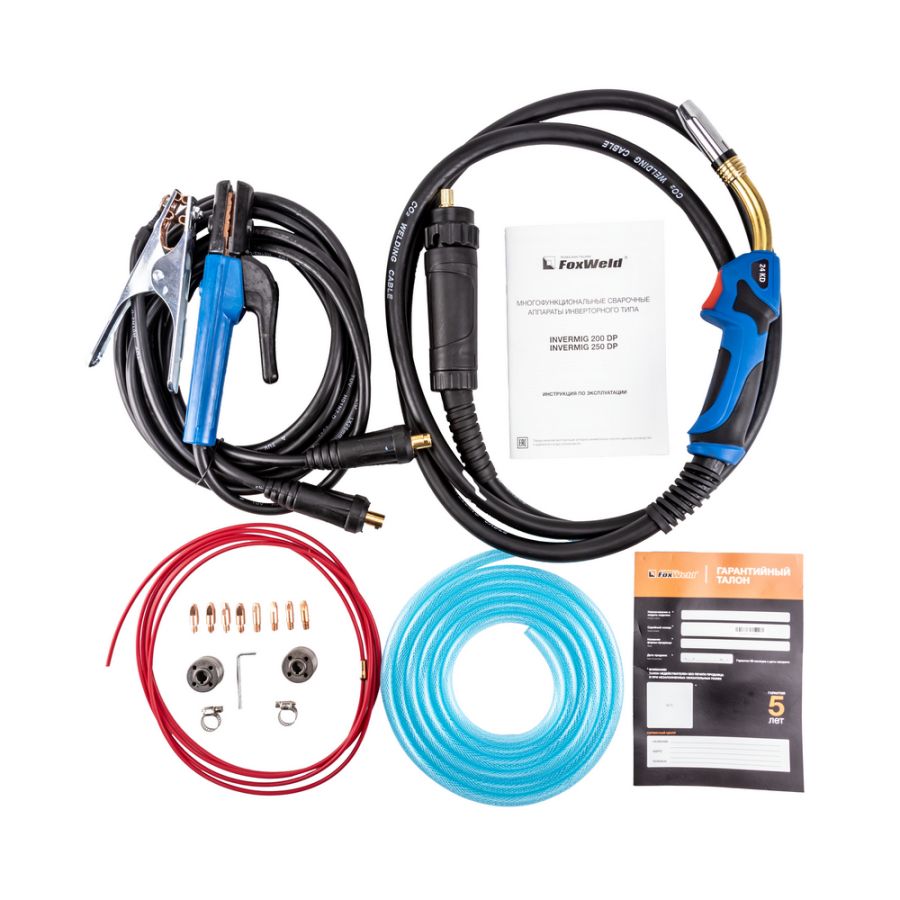 Сварочный полуавтомат FoxWeld INVERMIG 250 DP - фото