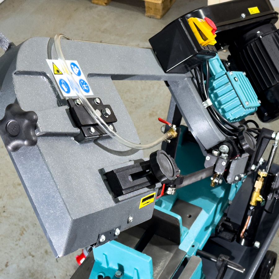 Ленточная пила по металлу AURA LM-180B/380 - фото