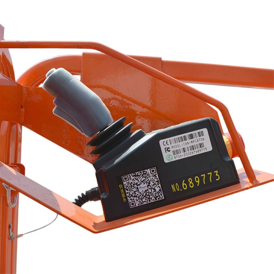 Самоходный подъемник ножничного типа GROST SPX H380-6N с питанием от аккумулятора - фото