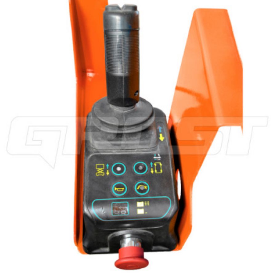 Самоходный подъемник ножничного типа GROST SPX H320-12 с питанием от аккумулятора - фото