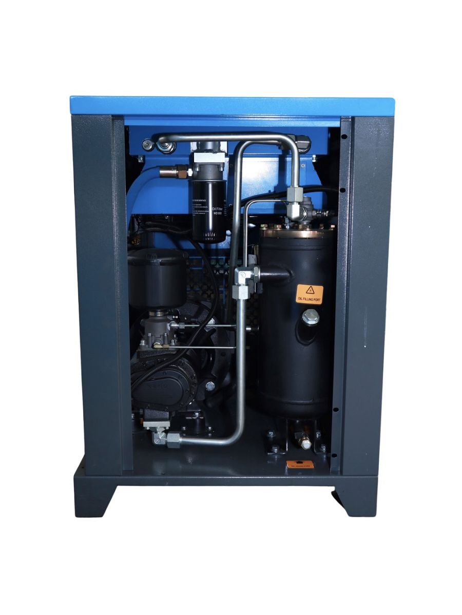 Компрессор винтовой Hansmann RS15E-8 с частотным преобразователем - фото