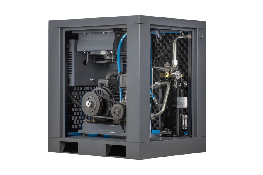 Компрессор винтовой Hansmann RSA 5.5-10 IP54 с частотным преобразователем - фото