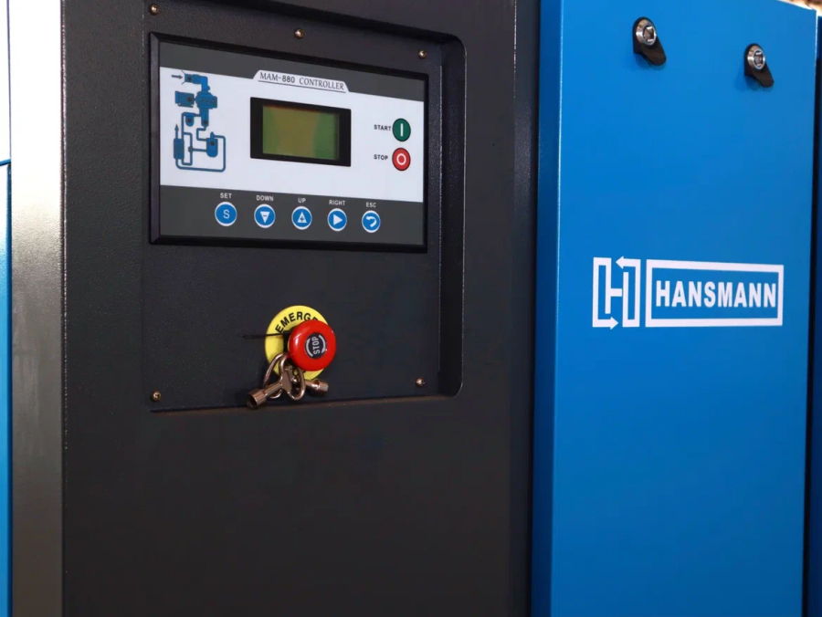 Компрессор винтовой Hansmann RS30E-8 с частотным преобразователем - фото