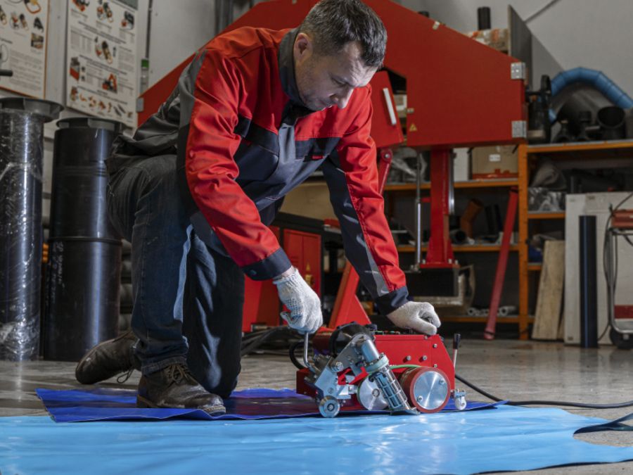 Сварочный автомат горячего воздуха СП51 20 мм - фото