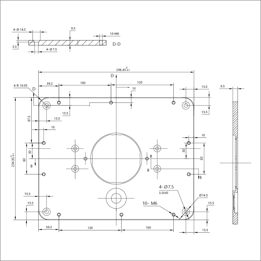 Лифт фрезерный BELMASH D033A - фото