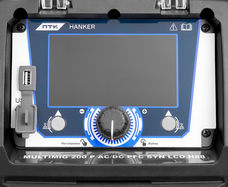 Сварочный полуавтомат ПТК HANKER MULTIMIG 200 P AC/DC PFC SYN LCD H88 - фото