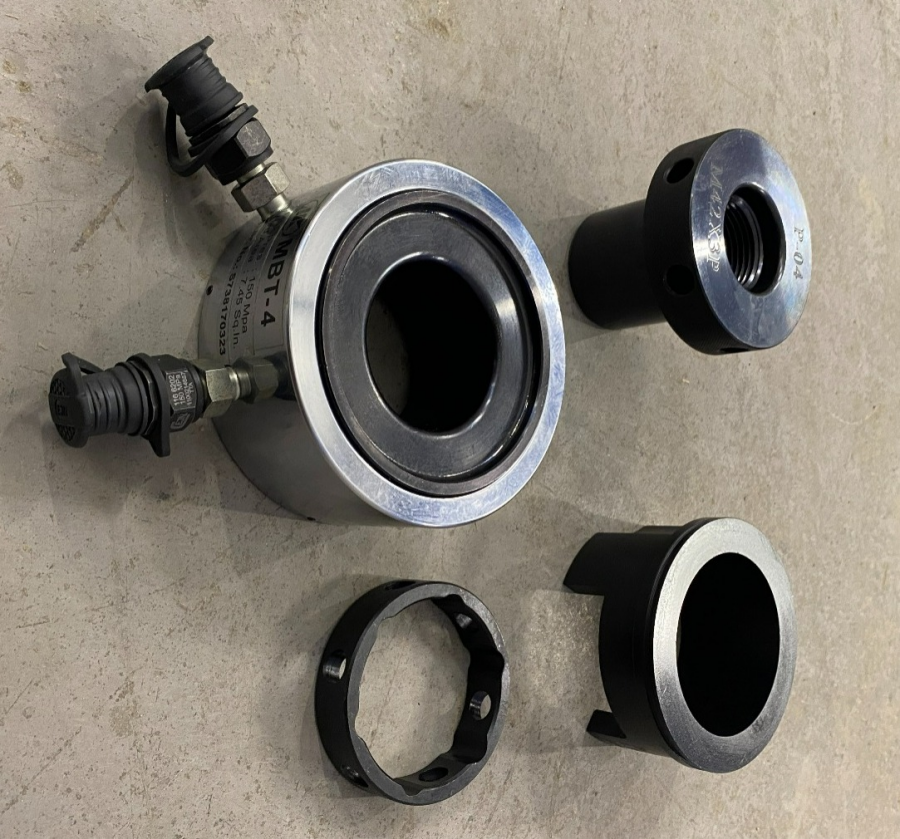 Тензорные домкраты однопоршневые с механическим возвратом MBT-9 - фото