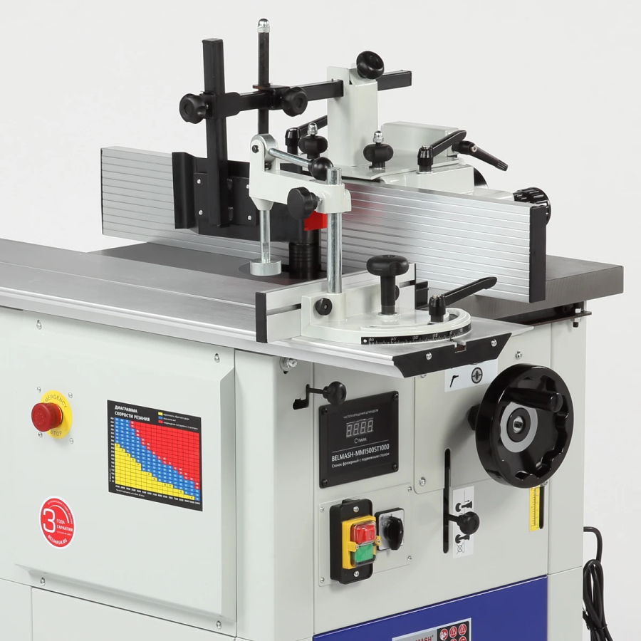 Станок фрезерный BELMASH MM1500ST1000 - фото