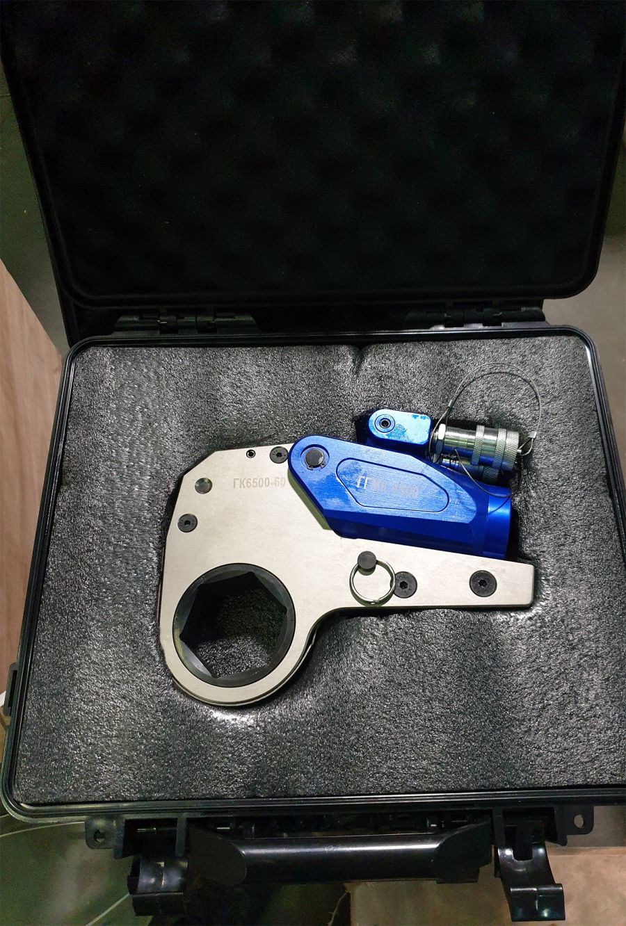 Гайковерт гидравлический кассетный ГГМК-11800 (привод) 11774Нм, гайка 41-105мм - фото