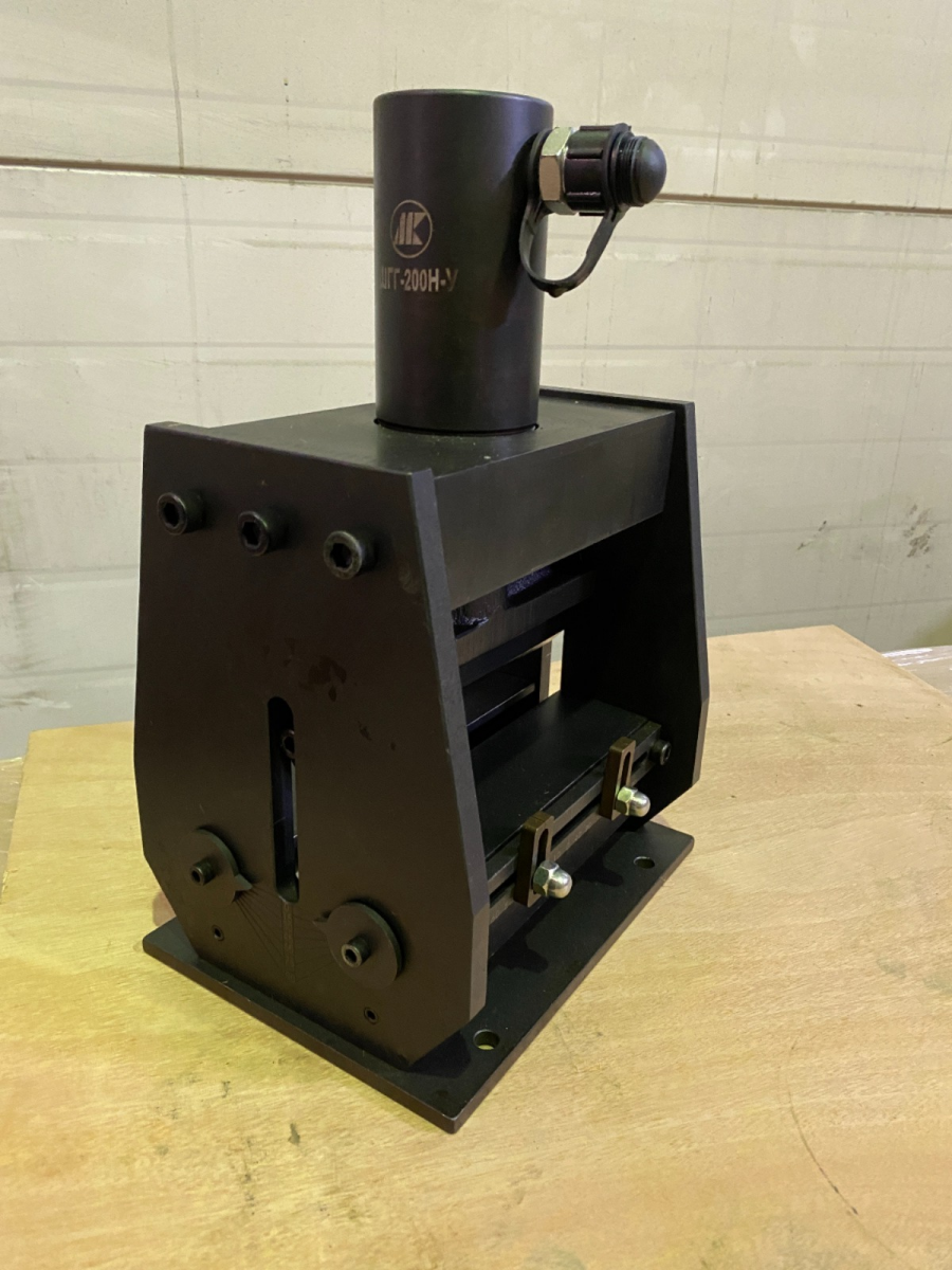 Шиногиб гидравлический ШГГ-200Н-У с угломером с внешним насосом - фото