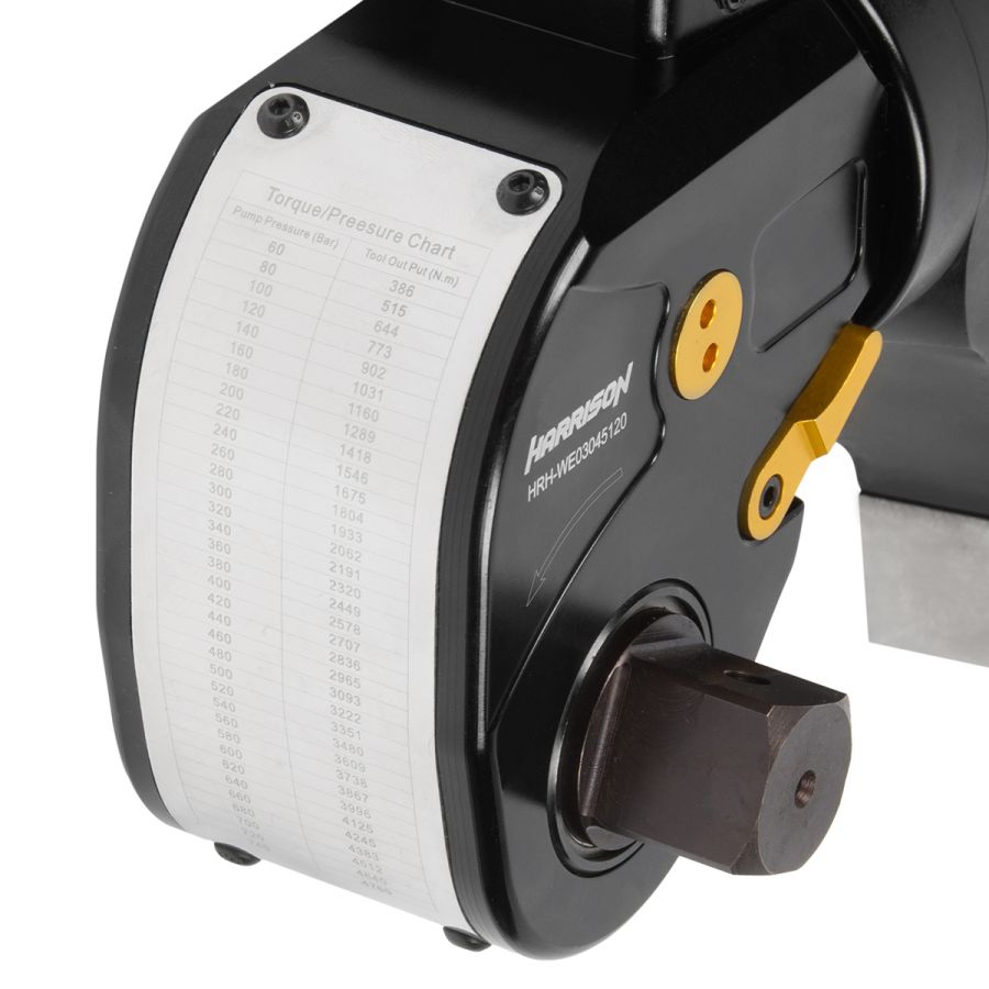 Гайковерт гидравлический Harrison HRH-WE03045120 (4512Нм, приводной квадрат 1") - фото