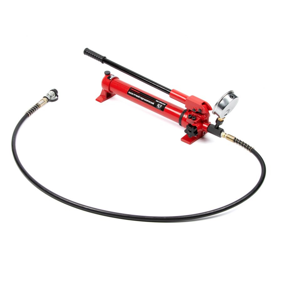 Насос ручной гидравлический Harrison HRH-PM011002 с манометром - фото