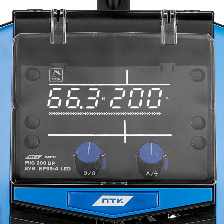 Сварочный полуавтомат ПТК Мастер MIG 200 DP SYN NF 99-4 LED - фото