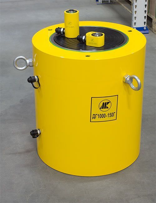 Домкрат грузовой с гидравлическим возвратом ДГ1000-150Г - фото