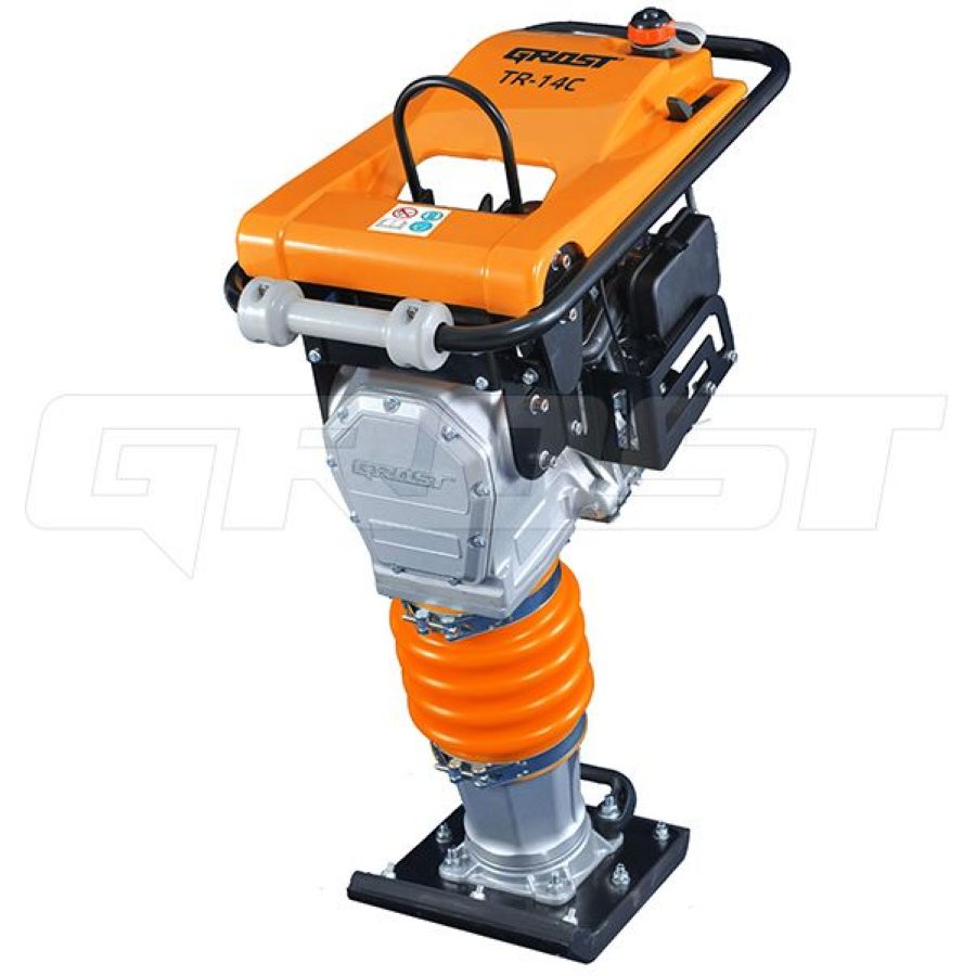 Вибротрамбовка бензиновая GROST TR-14C - фото