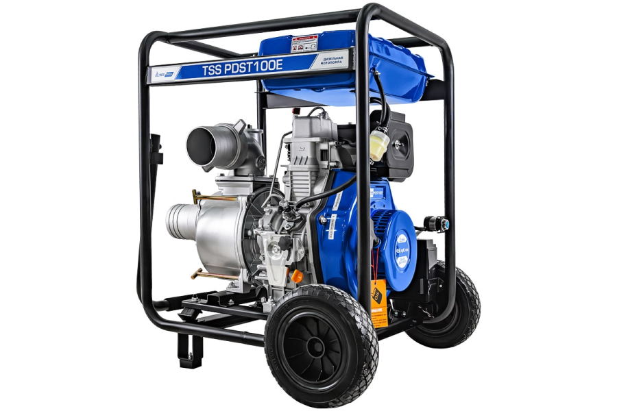 Мотопомпа дизельная TSS PDST100E - фото